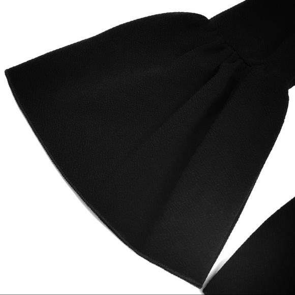 boohoo Black Lightweight Blazer with Bell Sleeves - Picture 11 of 12